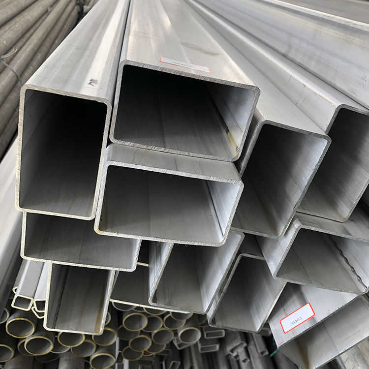 Factory Price 201 304 316 Square Rectangular Stainless Steel Tube 304L Welded Material Steel 316L Stainless Steel Pipes
