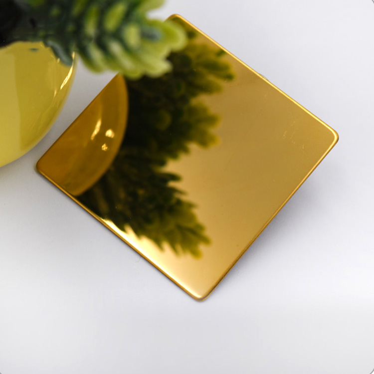 8K Gold Decorative Plate