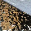 SS 304 Sheets Golden Color Ceiling Wall Water Ripple Hammered Stamped Decorative Stainless Steel Sheet Plate